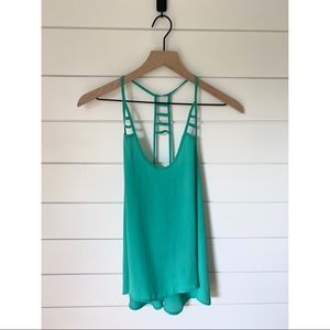 Backless Strappy Tank